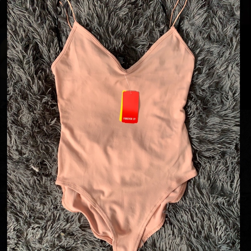 Pink bodysuit